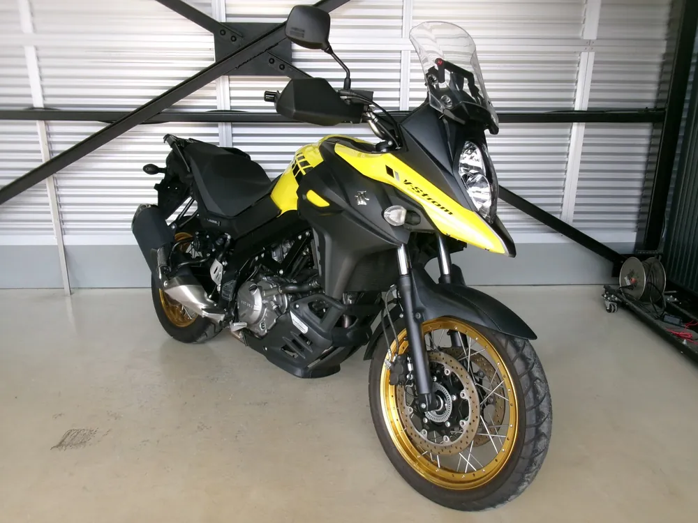 Suzuki V Strom650A 2020, жёлтый, фото 4