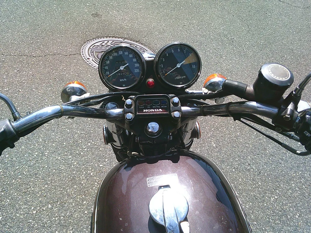 Honda Cb550 1972, light brown, фото 8