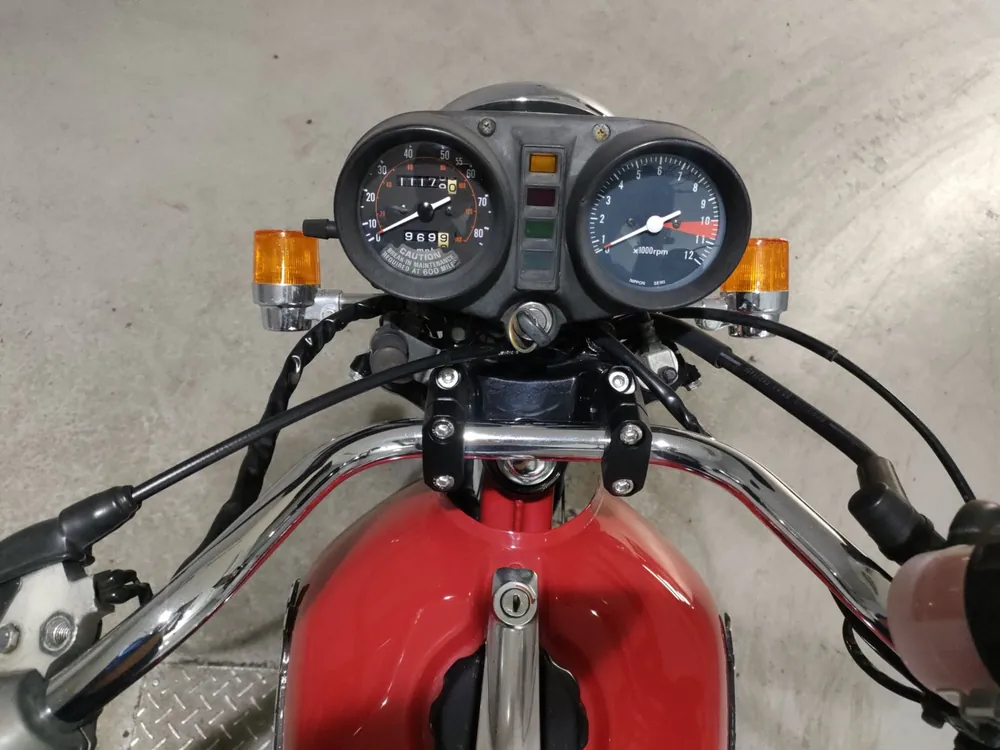 Honda CB400 2024, красный, фото 5