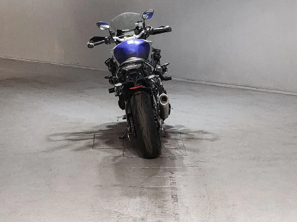 Yamaha MT-10 2018, silver / blue, фото 4