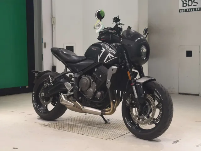 Triumph Trident 660 2022, matt black, фото 3