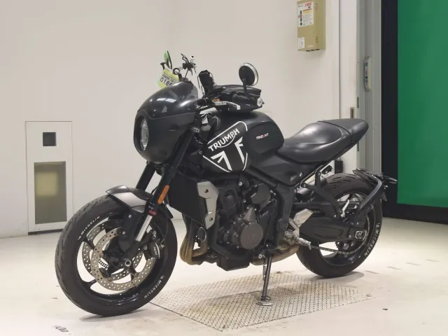 Triumph Trident 660 2022, matt black, фото 4