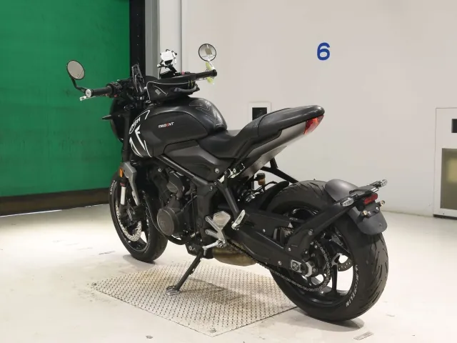 Triumph Trident 660 2022, matt black, фото 6