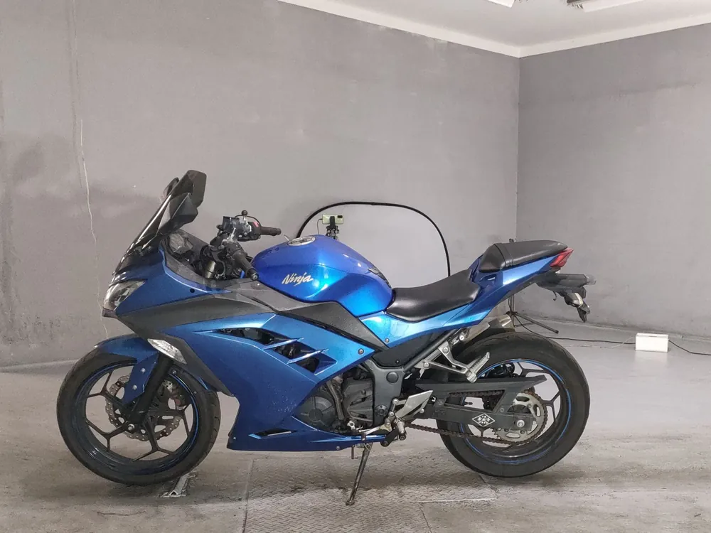 Kawasaki Ninja 250, синий, фото 2