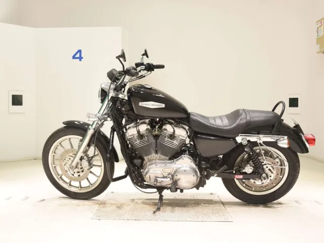 Harley-Davidson XL883L 2007, чёрный, фото 2