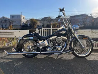Harley-Davidson FLSTF из Японии, фото 1