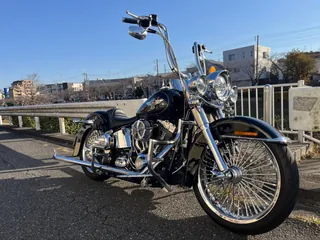 Harley-Davidson FLSTF из Японии, фото 5
