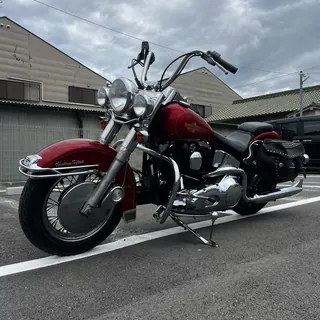 Harley-Davidson FLSTC Heritage Softail Classic из Японии, фото 8