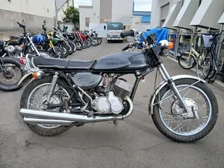 Kawasaki 500SS MACH3 из Японии, фото 1