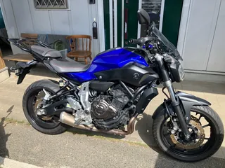 Yamaha MT-07 из Японии, фото 1