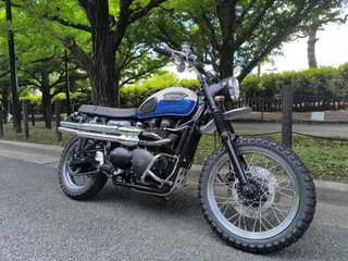 Triumph Scrambler из Японии, фото 4