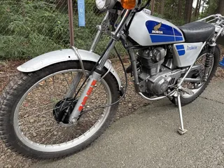 Honda TL125S из Японии, фото 8