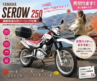 Yamaha Serow 250 из Японии, фото 1