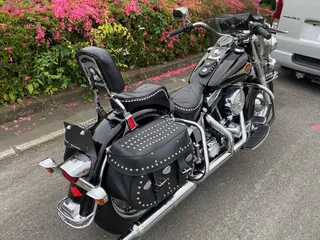 Harley-Davidson FLSTC из Японии, фото 7